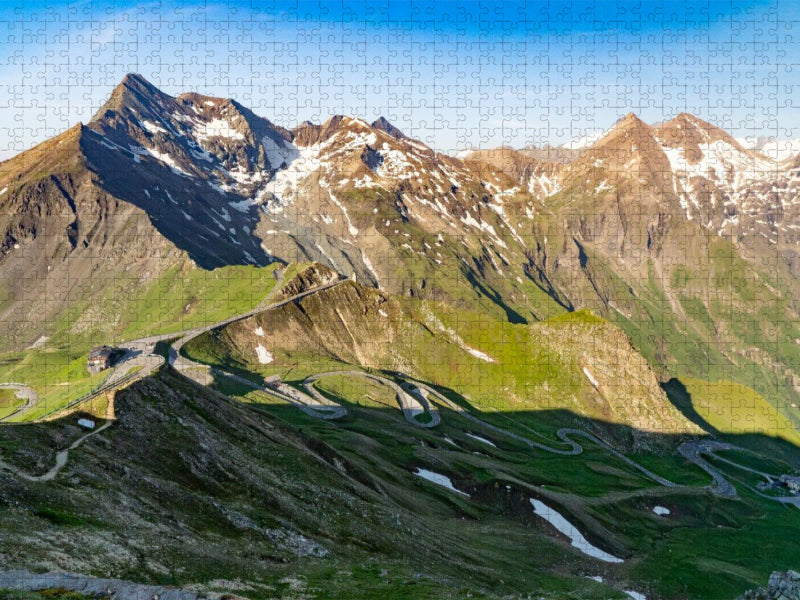 Ausblick von der Edelweißspitze - CALVENDO Foto-Puzzle'