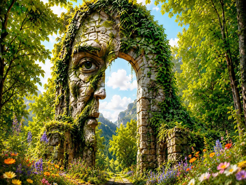 Wo der Wald erwacht - CALVENDO Foto-Puzzle'