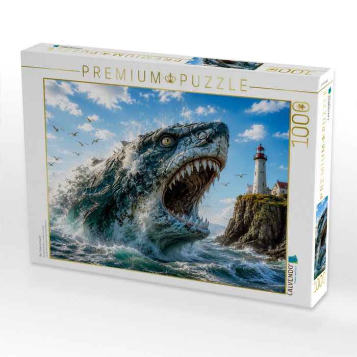 Der Ozean erwacht - CALVENDO Foto-Puzzle'