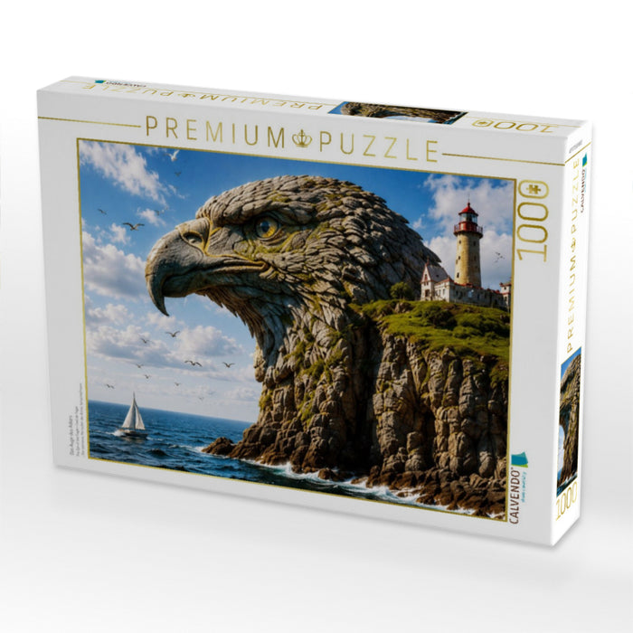Das Auge des Adlers - CALVENDO Foto-Puzzle'