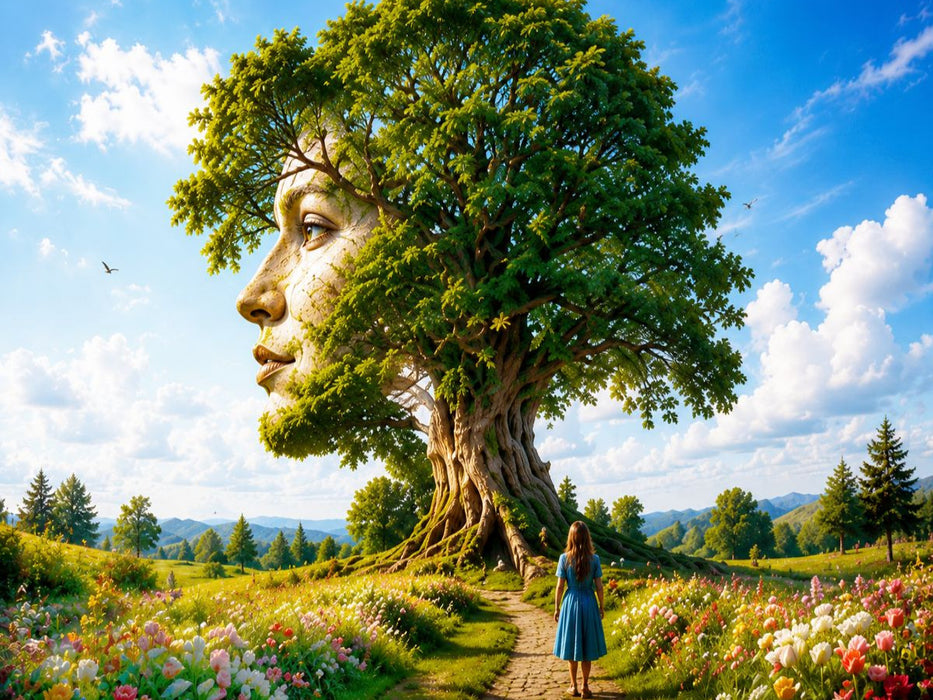 Die Seele des Waldes - CALVENDO Foto-Puzzle'