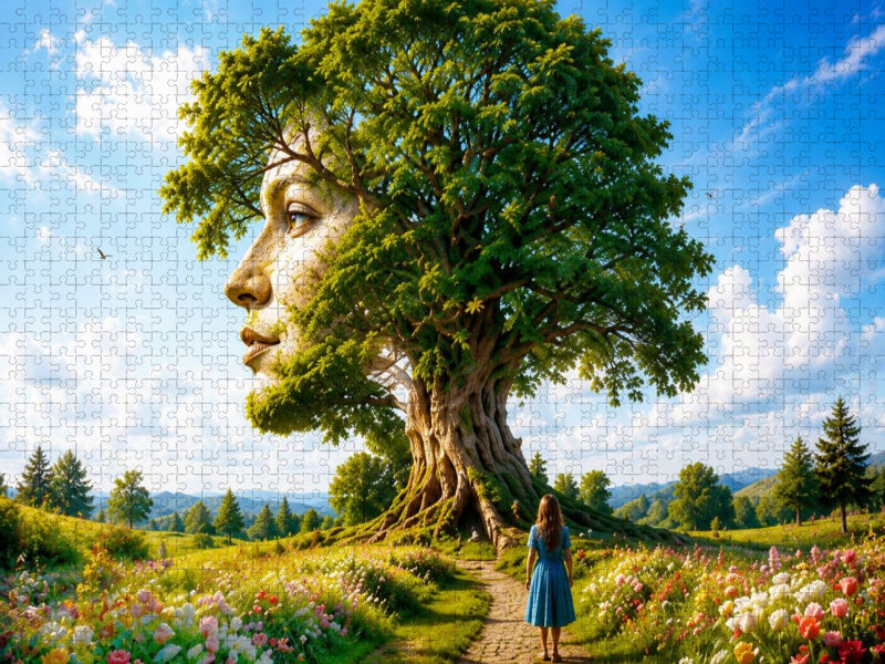 Die Seele des Waldes - CALVENDO Foto-Puzzle'