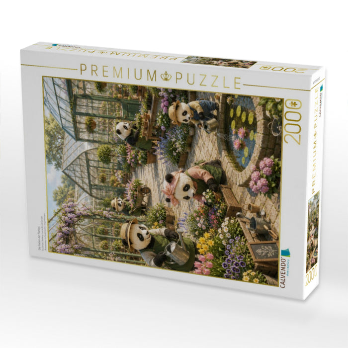 Die Gärten der Pandas - CALVENDO Foto-Puzzle'
