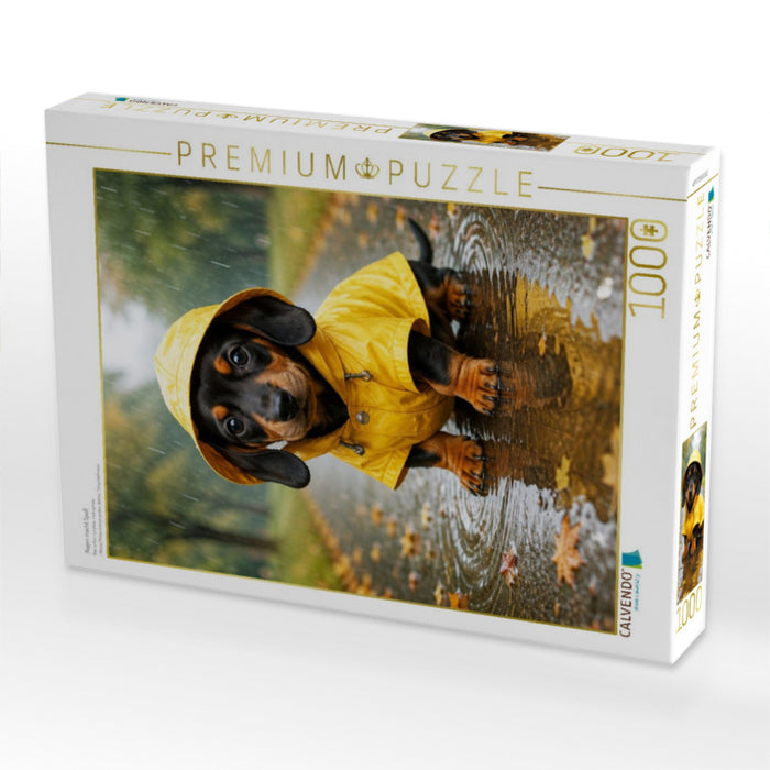 Regen macht Spaß - CALVENDO Foto-Puzzle'