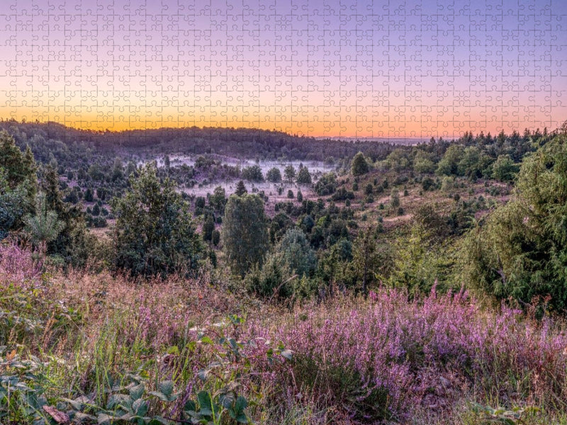 Der Totengrund in der Lüneburger Heide - CALVENDO Foto-Puzzle'