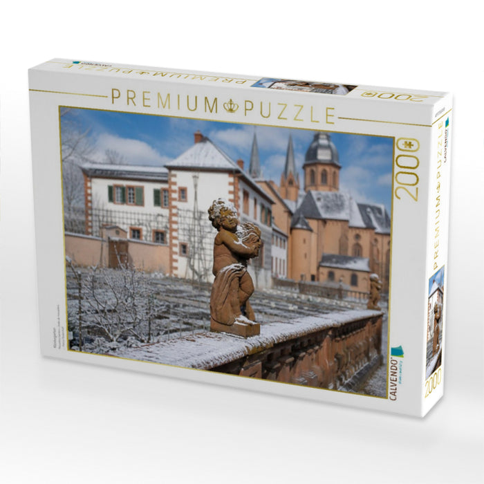 Klostergarten - CALVENDO Foto-Puzzle'
