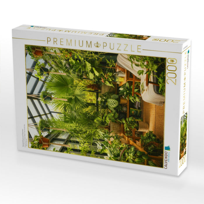 Gewächshaus zum träumen - CALVENDO Foto-Puzzle'