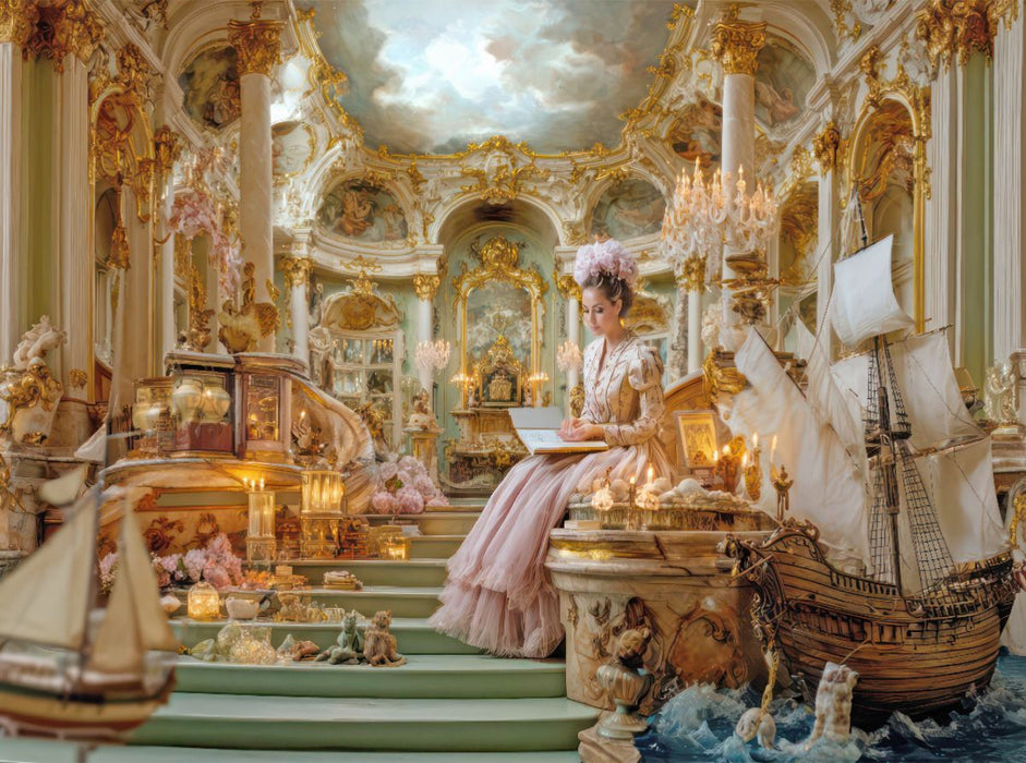 Barockzeit - CALVENDO Foto-Puzzle'