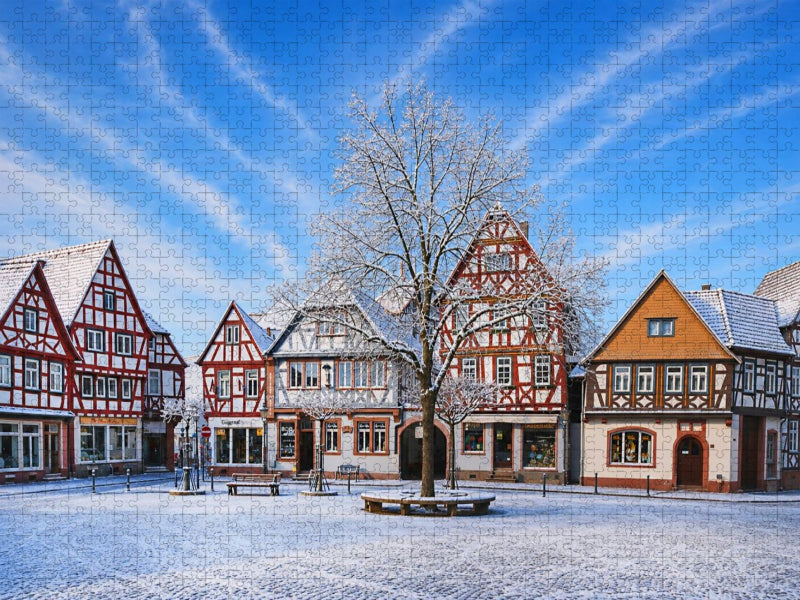 Marktplatz - CALVENDO Foto-Puzzle'