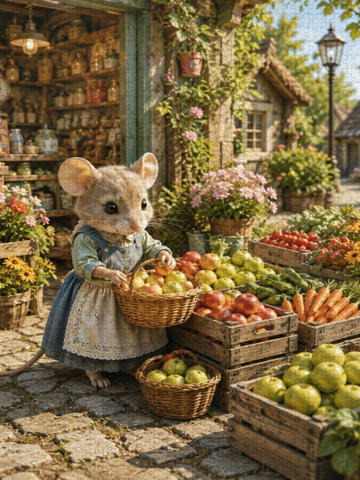 Markttag - CALVENDO Foto-Puzzle'