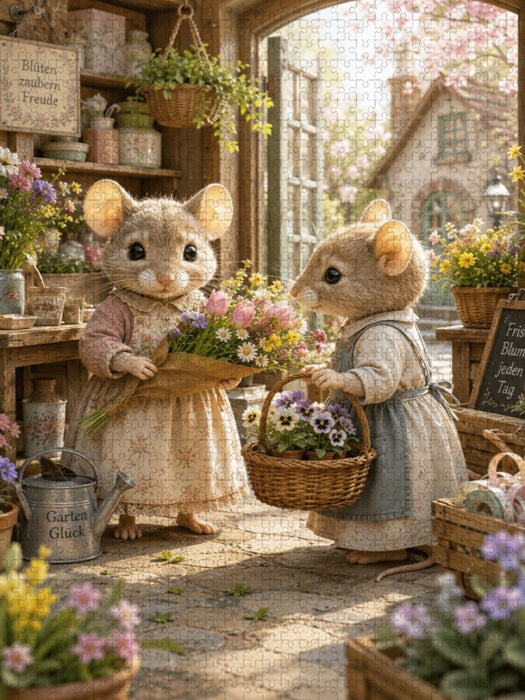 Frische Blumen für dich - CALVENDO Foto-Puzzle'