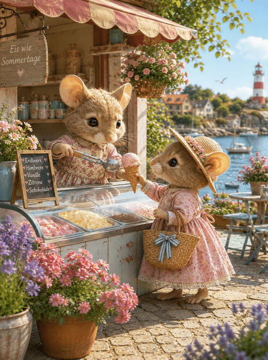 Kühle Köstlichkeiten - CALVENDO Foto-Puzzle'