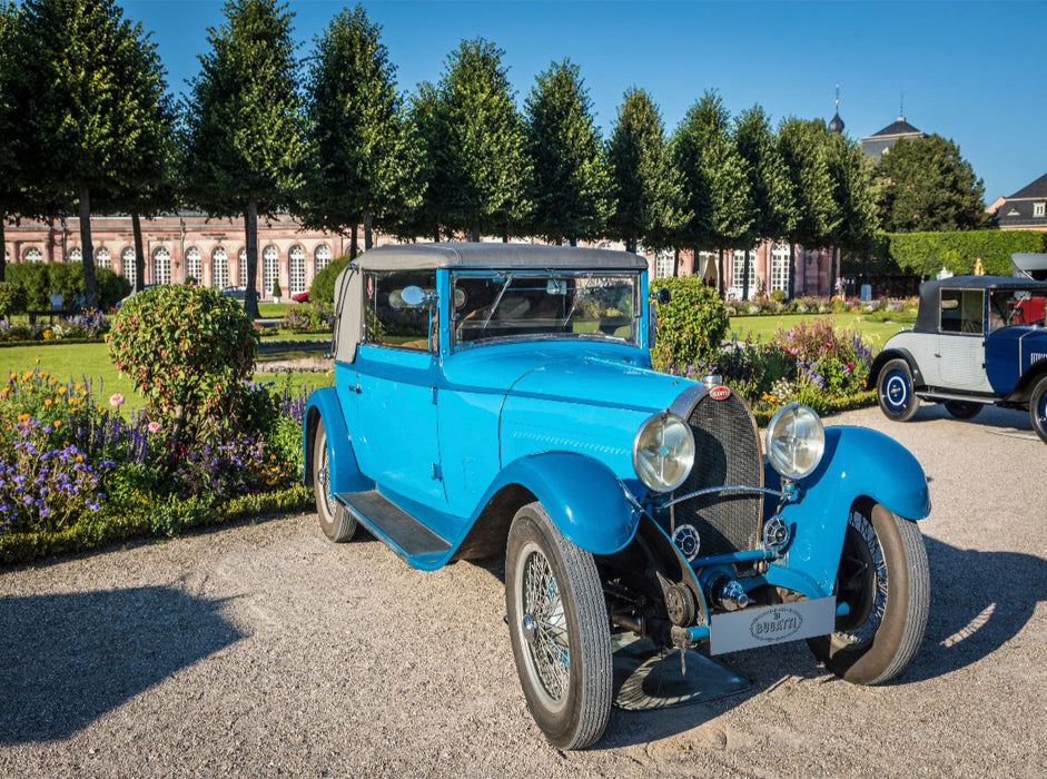 Bugatti Typ 44 Cabriolet Gangloff (Frankreich, 1929) - CALVENDO Foto-Puzzle'