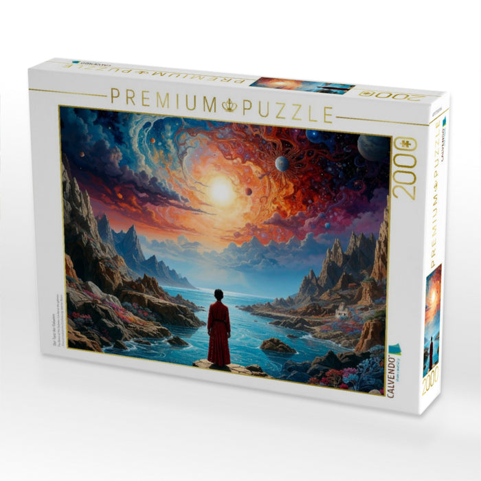 Der Tanz der Galaxien - CALVENDO Foto-Puzzle'