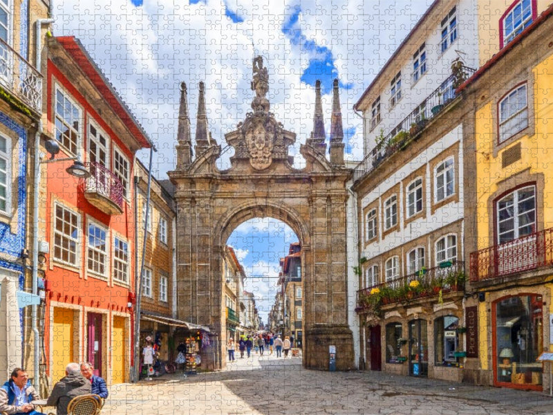Bogen des neuen Tores - CALVENDO Foto-Puzzle'