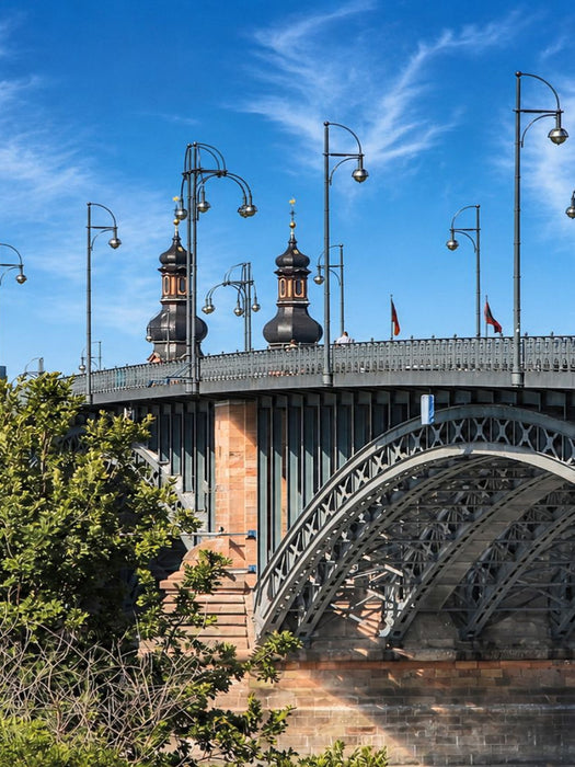Theodor-Heuss-Brücke - CALVENDO Foto-Puzzle'