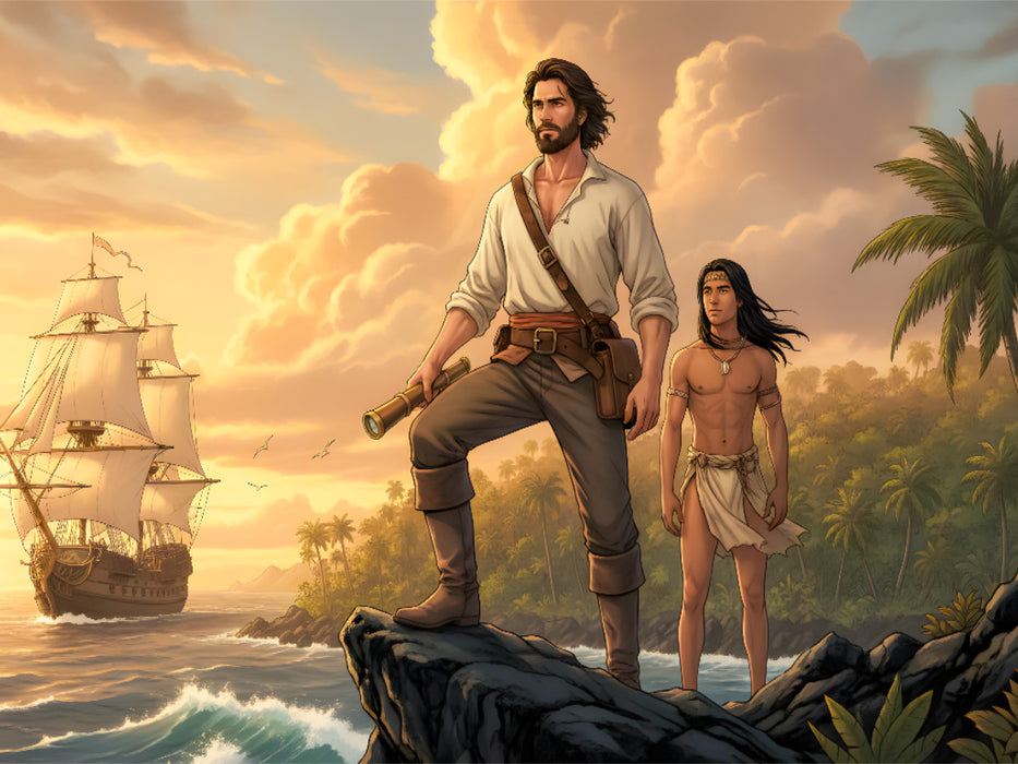 Ein Motiv aus dem Kalender Robinson Crusoe – Die unvergessliche Reise - CALVENDO Foto-Puzzle'