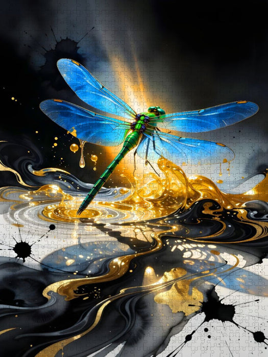 Libelle - CALVENDO Foto-Puzzle'