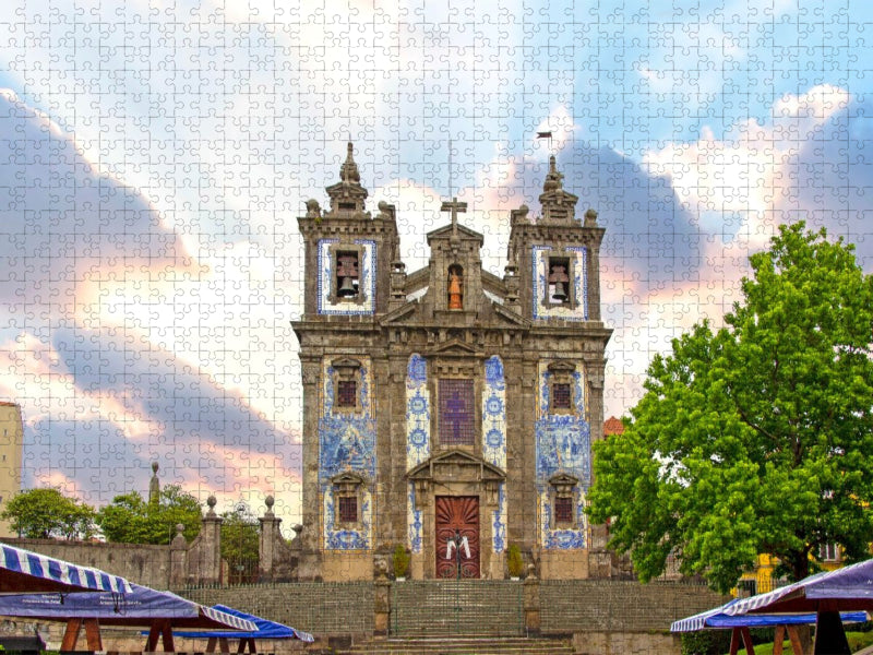 Die Barockkirche des Heiligen Ildefonso - CALVENDO Foto-Puzzle'