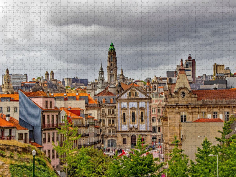 Der Clérigos-Turm in der Altstadt - CALVENDO Foto-Puzzle'