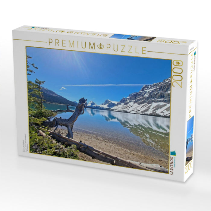 Bow Lake, Alberta - CALVENDO Foto-Puzzle'