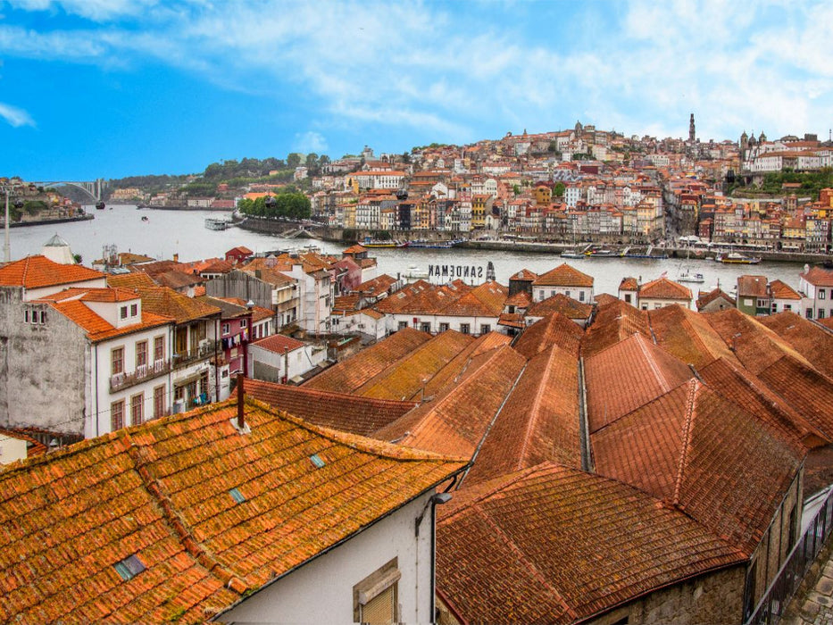 Die Hafenstadt Porto - CALVENDO Foto-Puzzle'