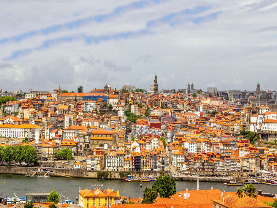 Die Altstadt von Porto Ribeira - CALVENDO Foto-Puzzle'
