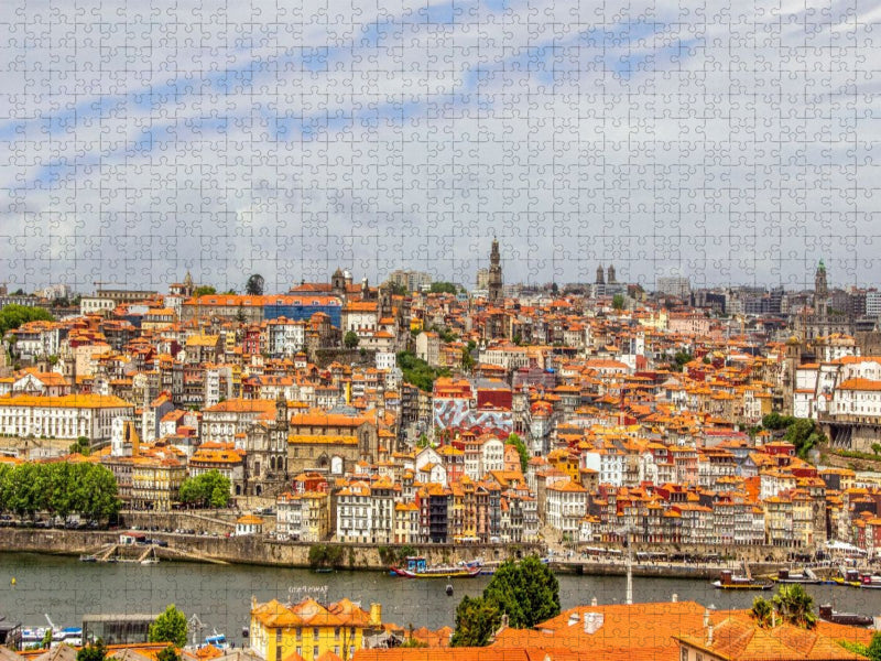Die Altstadt von Porto Ribeira - CALVENDO Foto-Puzzle'