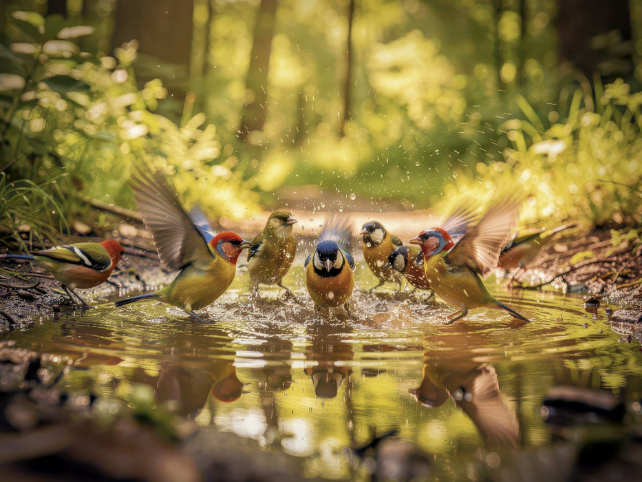 Wenn Farben im Licht zu Melodien werden. - CALVENDO Foto-Puzzle'