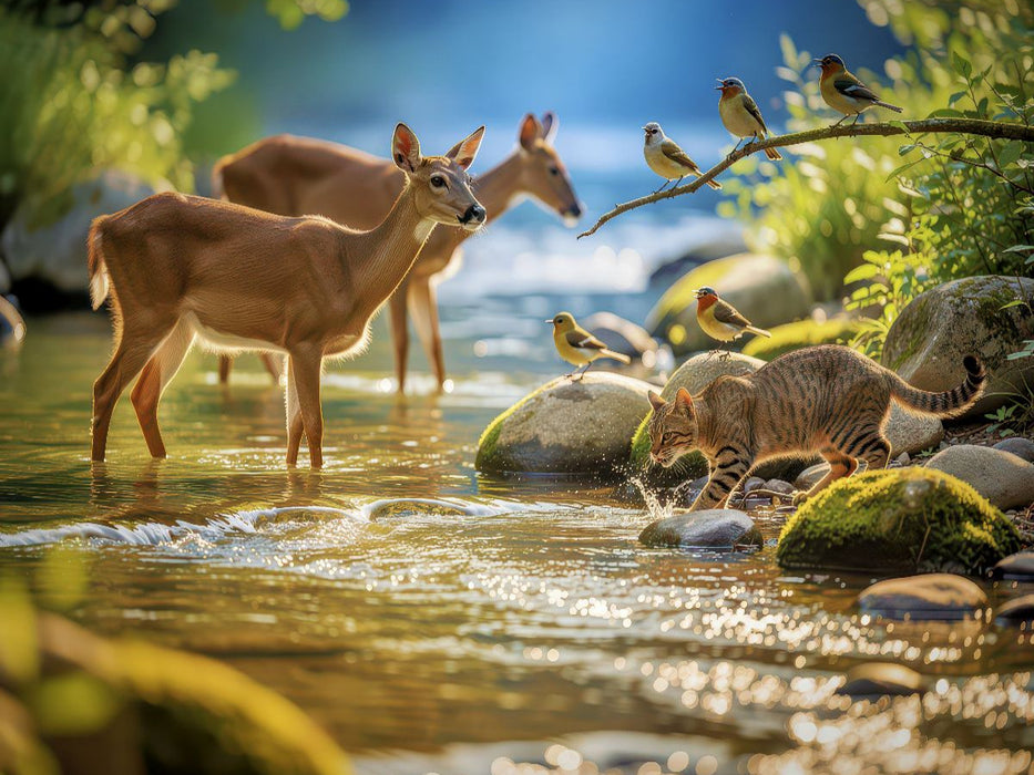 Lebendige Farben im klaren Wasser. - CALVENDO Foto-Puzzle'
