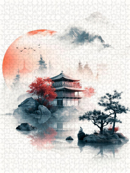 Im Gleichgewicht mit der Natur - CALVENDO Foto-Puzzle'
