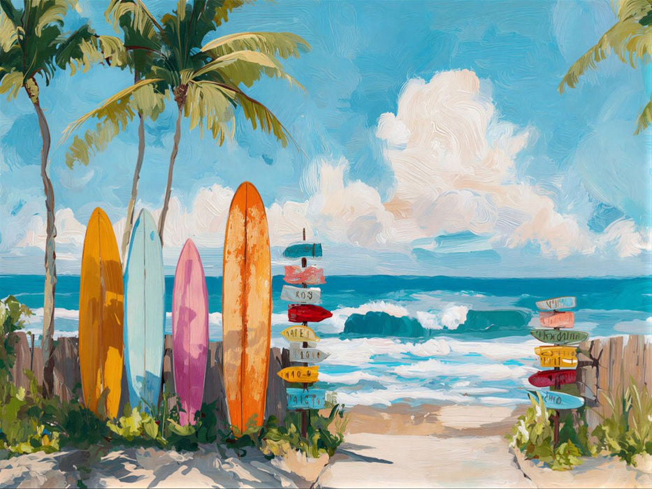 Surfboards - CALVENDO Foto-Puzzle'