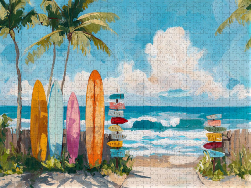 Surfboards - CALVENDO Foto-Puzzle'