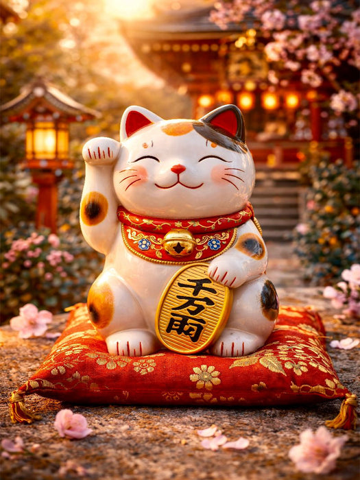 Maneki-Neko - CALVENDO Foto-Puzzle'