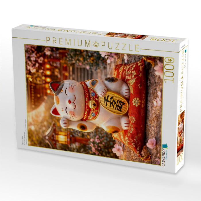 Maneki-Neko - CALVENDO Foto-Puzzle'