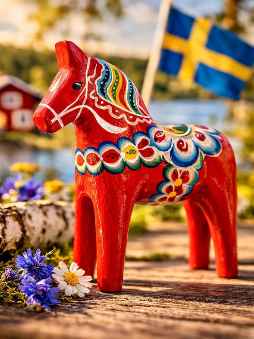 Das Dalapferd - CALVENDO Foto-Puzzle'