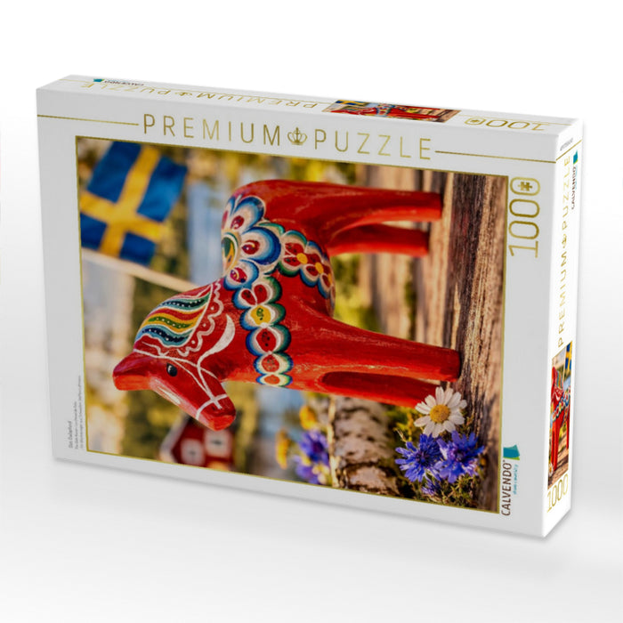 Das Dalapferd - CALVENDO Foto-Puzzle'