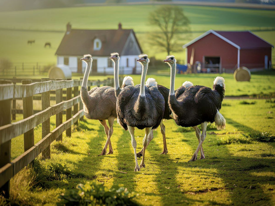 Ein Hof voller Charakter und guter Laune. - CALVENDO Foto-Puzzle'
