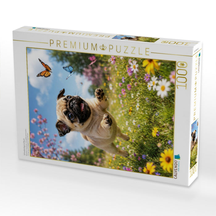 Schmetterlinge im Bauch - CALVENDO Foto-Puzzle'