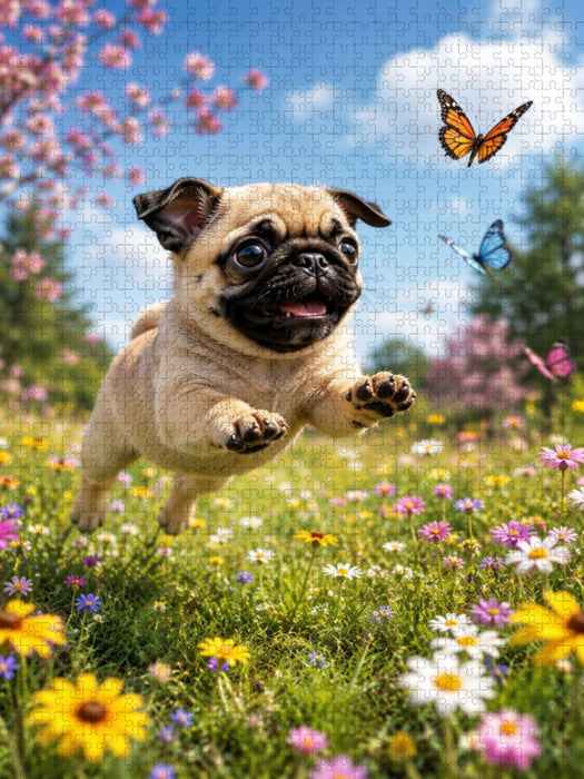 Schmetterlinge im Bauch - CALVENDO Foto-Puzzle'