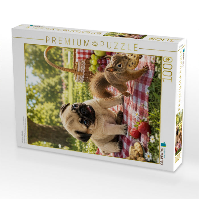 Der freche Keksdieb - CALVENDO Foto-Puzzle'