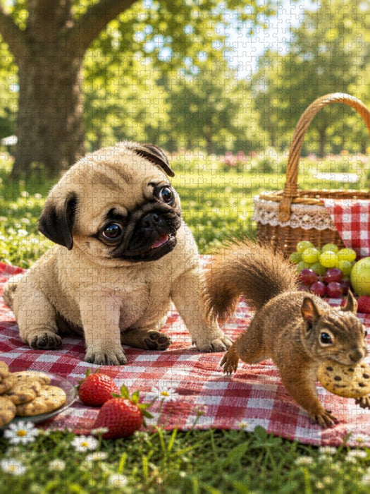 Der freche Keksdieb - CALVENDO Foto-Puzzle'