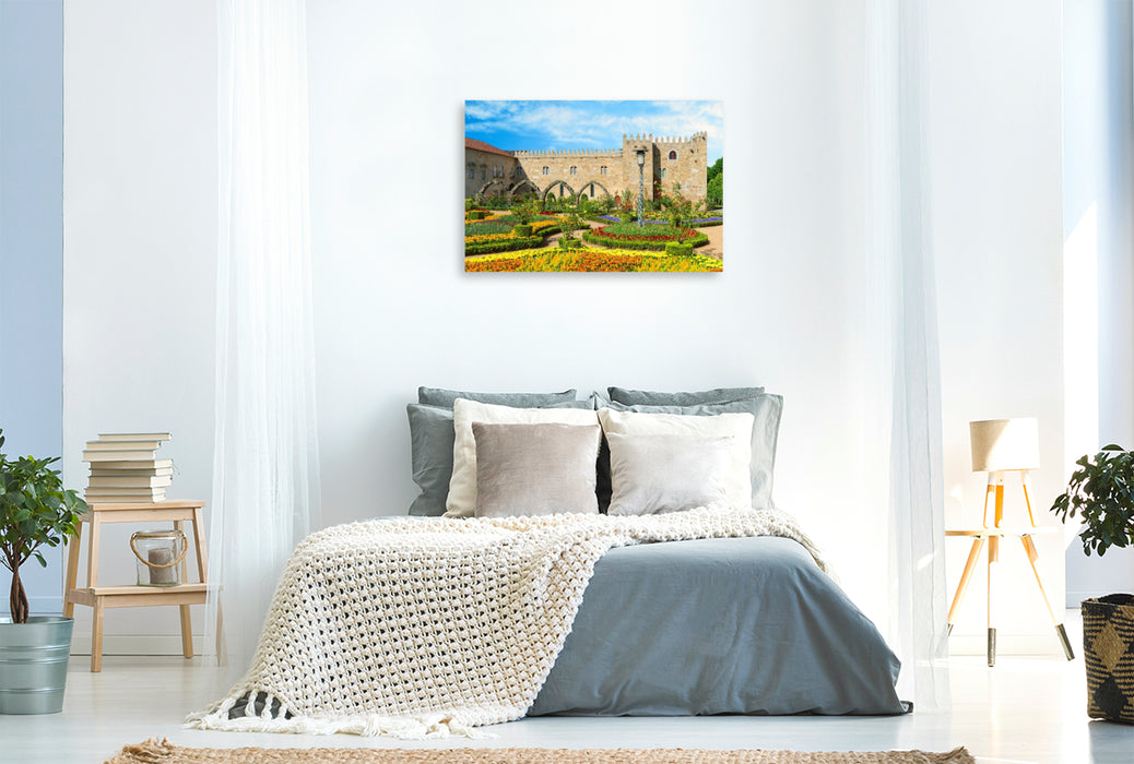 Premium Textil-Leinwand Jardim de Santa Bárbara