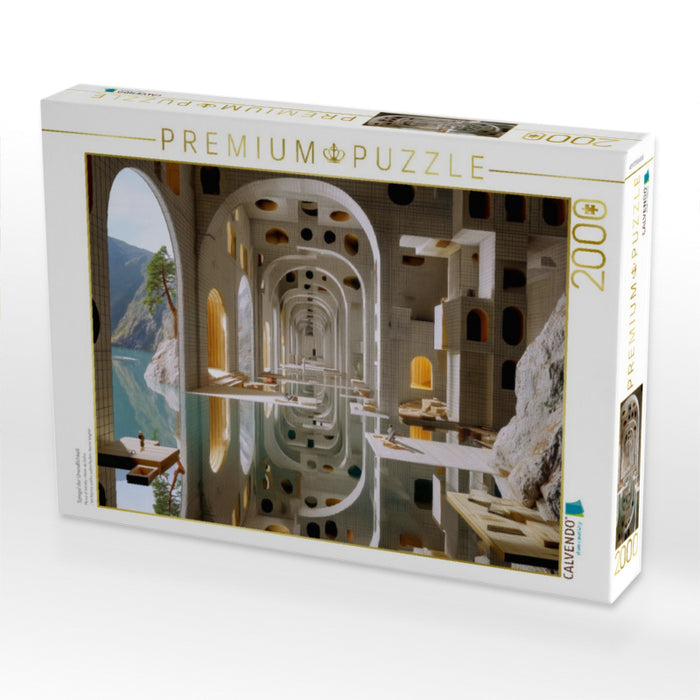 Spiegel der Unendlichkeit - CALVENDO Foto-Puzzle'