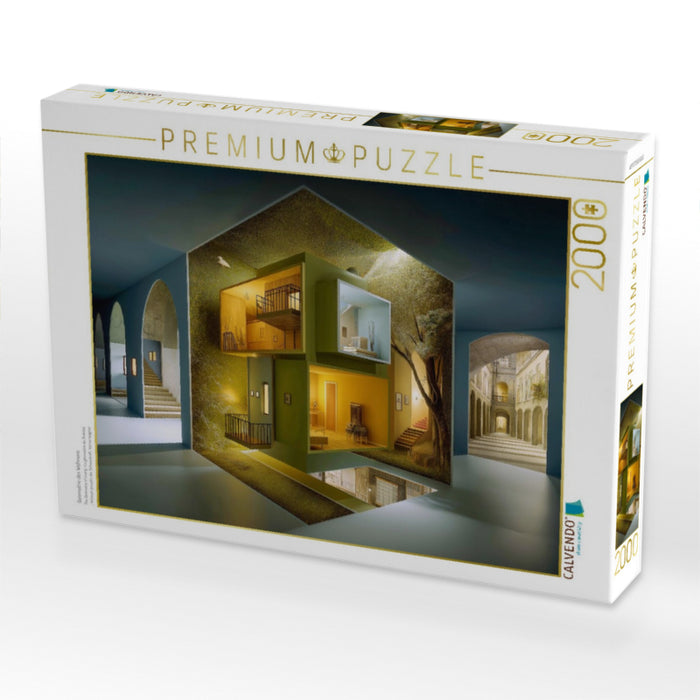 Geometrie des Wohnens - CALVENDO Foto-Puzzle'