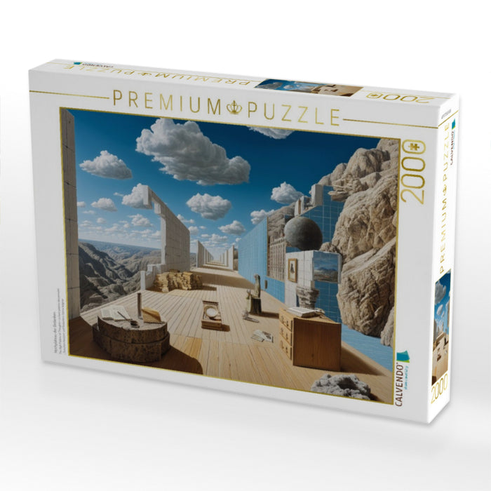 Hochplateau der Gedanken - CALVENDO Foto-Puzzle'