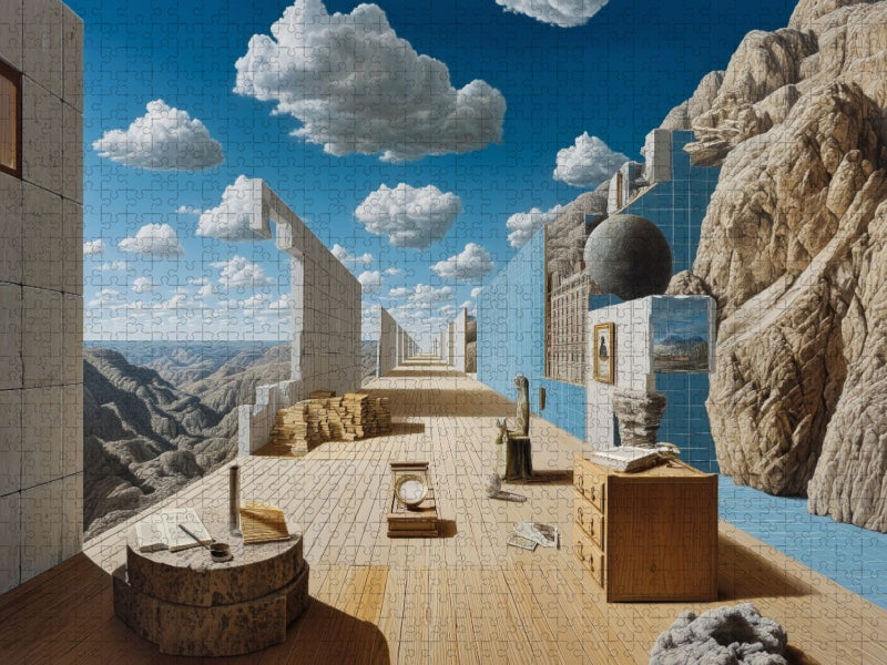 Hochplateau der Gedanken - CALVENDO Foto-Puzzle'