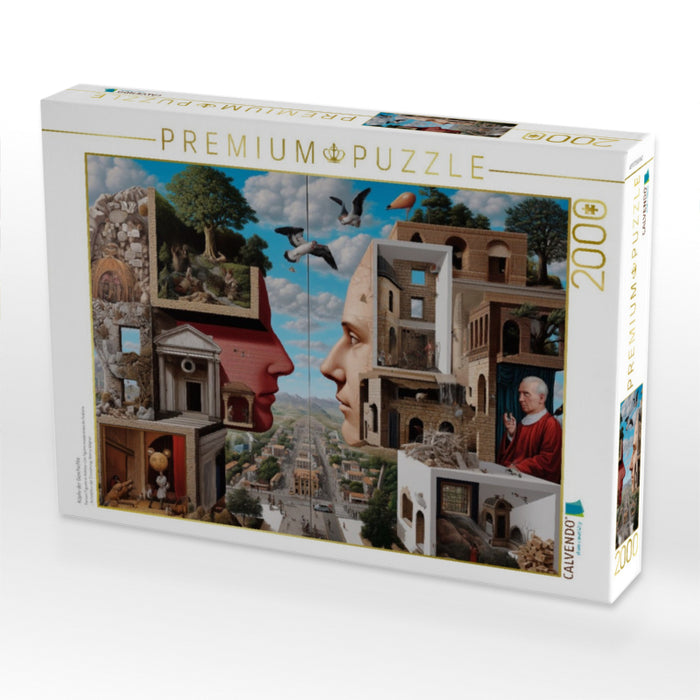 Köpfe der Geschichte - CALVENDO Foto-Puzzle'