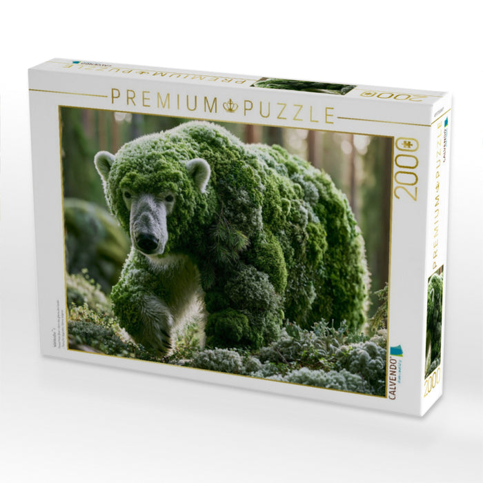 Waldeisbär - CALVENDO Foto-Puzzle'