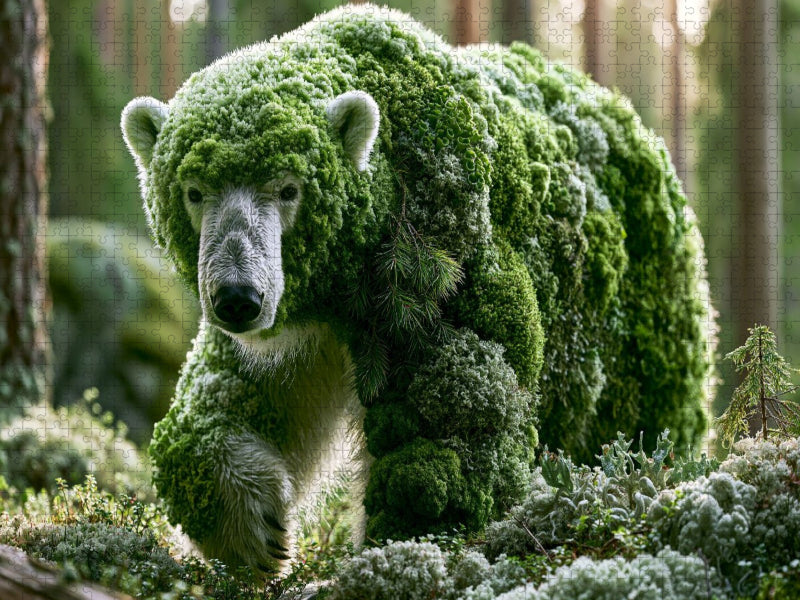 Waldeisbär - CALVENDO Foto-Puzzle'